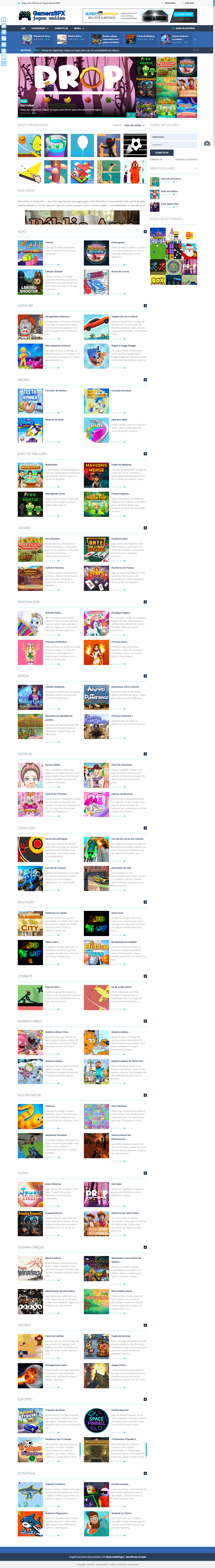 GamerzSFX Online - Plataforma de Jogos